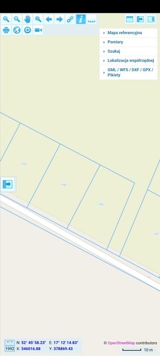 Działka budowlana Sienno