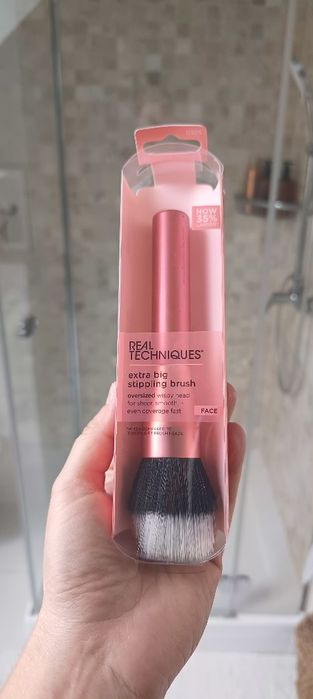 Real Techniques Extra Big Strippling Brush pędzel do podkładu