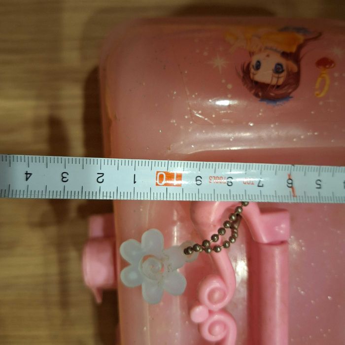 Kasetka pudełko kosmetyczka dla dziewczynki na biżuterię