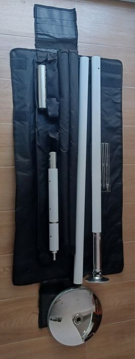 Barra Pole Dance X-POLE XPERT (Branco) + Saco de Transporte