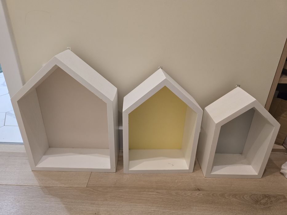 3 domki litego drewno