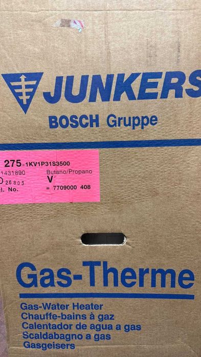 Esquentador Junkers Bosch HR 275