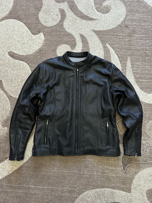 Мото куртка Schott Perfecto Alpinestars шкіряна чоловіча