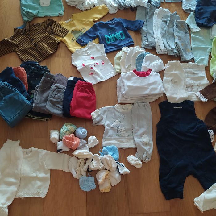 Lote roupa menino 0 - 6 meses