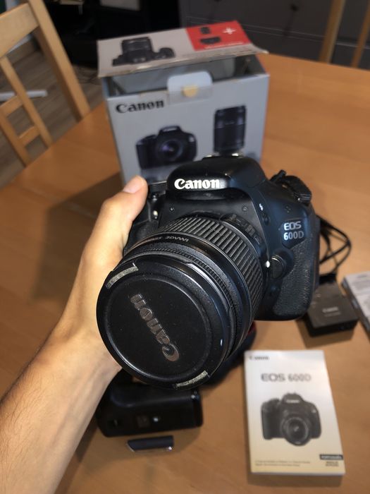 Canon EOS 600D + acessórios