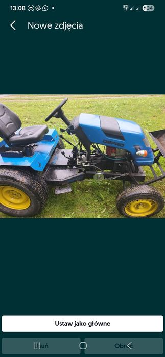 Traktor sam z hydrauliką