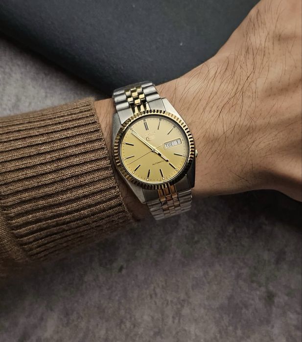Оригінальний годинник Seiko 5 Automatic Day-Date 7S26-3110