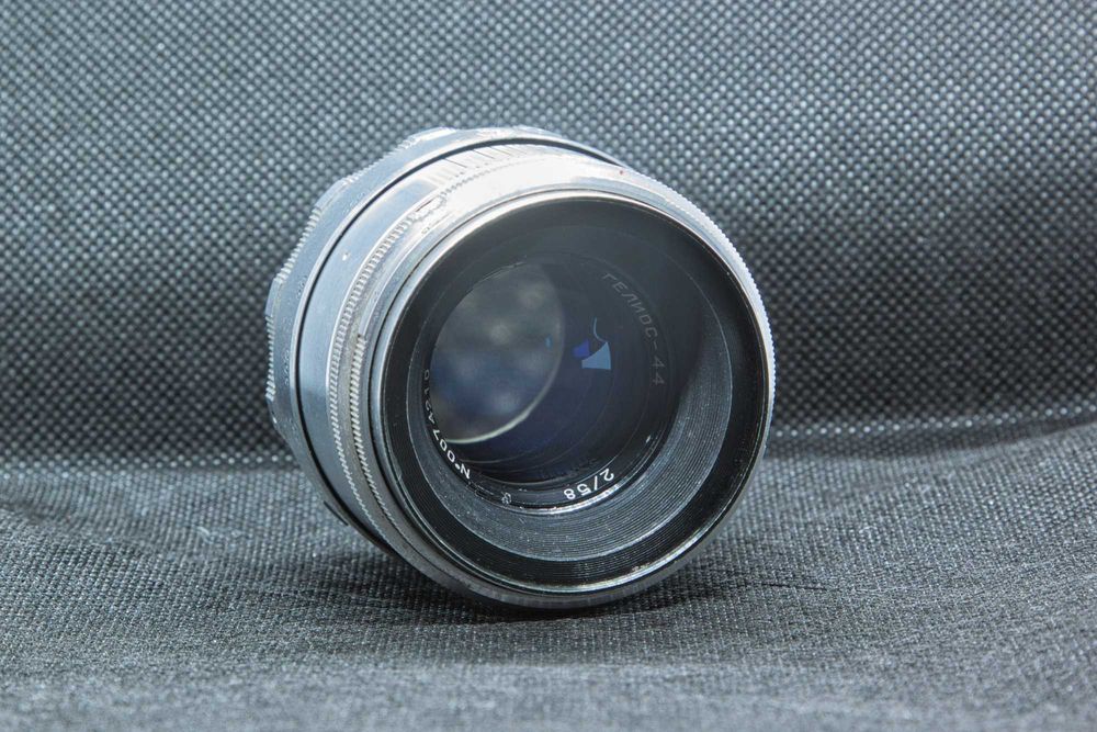 Helios 44 Silver 13 listków przysłony! + gratisy! Biały kruk!