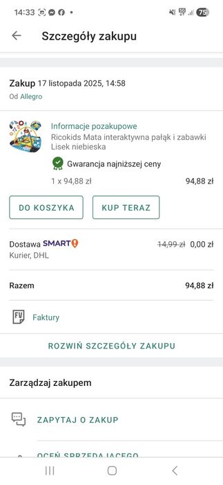 Mata edukacyjna dziecięca RICOKIDS