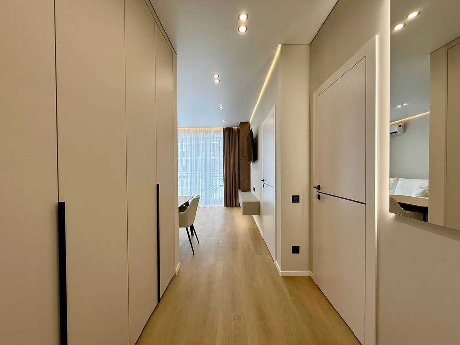 Стильна 1к квартира в ЖК Квартал Краківський з великим балконом.