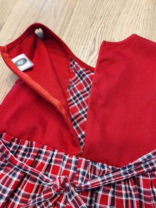Sukienka bawarska ludowa dirndl 86-104 dla dziewczynki oktoberfest