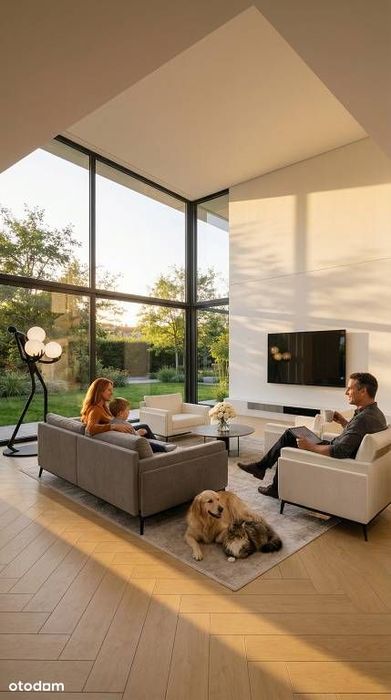 WILANÓW Zawady/ exclusive villa/ 600 m² plot/ 6 m high living room