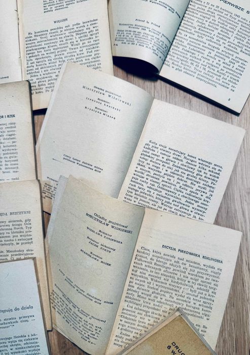 Legendy PRL/ Zestaw 10 książeczek/ Tygryski/ lata 60-80 XXw./ Extra