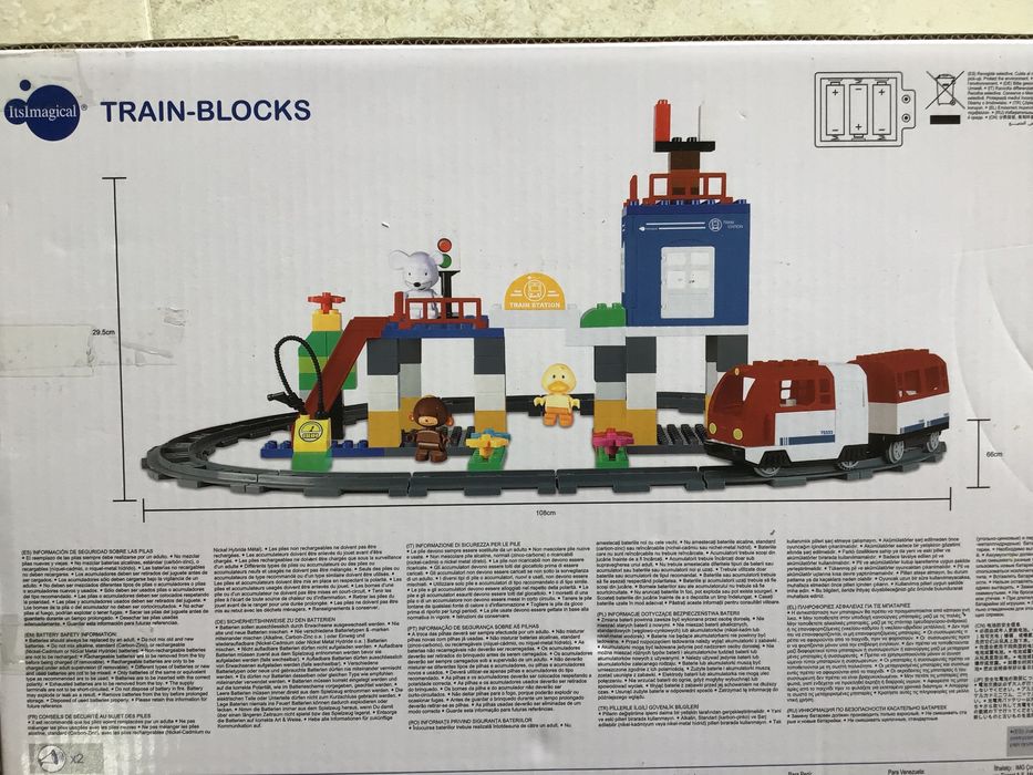 Legos / Blocos Duplos - Train Blocks - Its Imagical