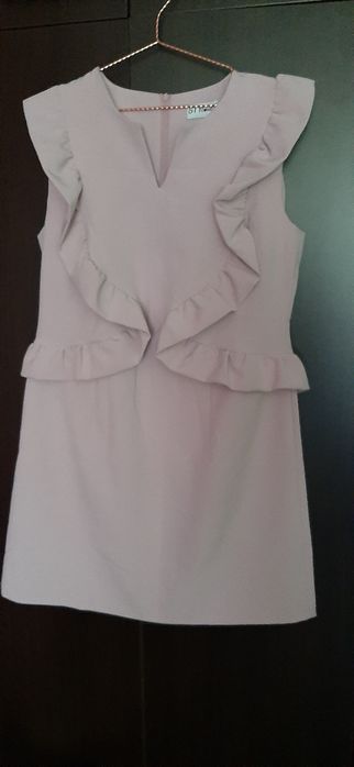 Sukienka lila 42 jasna komunia wiosna