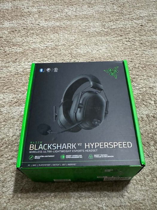 Słuchawki Razer Blackshark v2 Hyperspeed