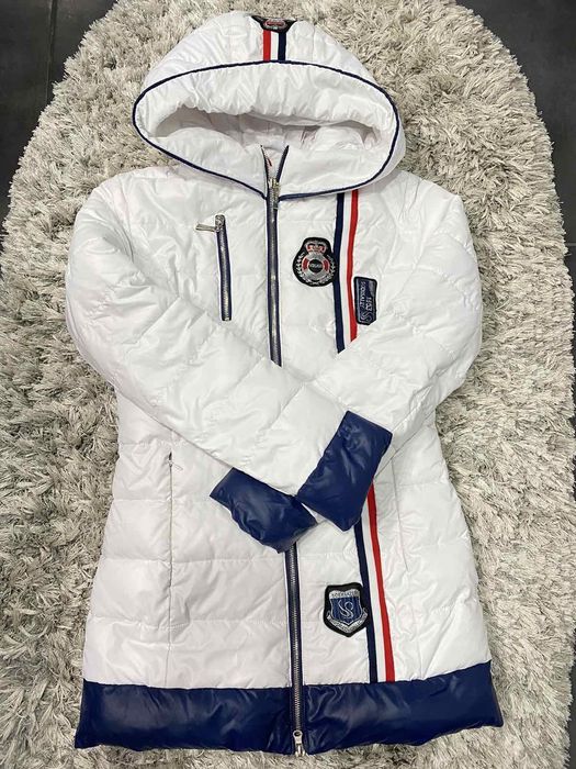 Куртка теплая удлинённая зимняя