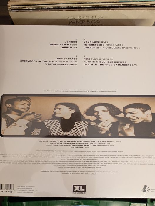 Płyta winylowa The Prodigy Experience nowa folia