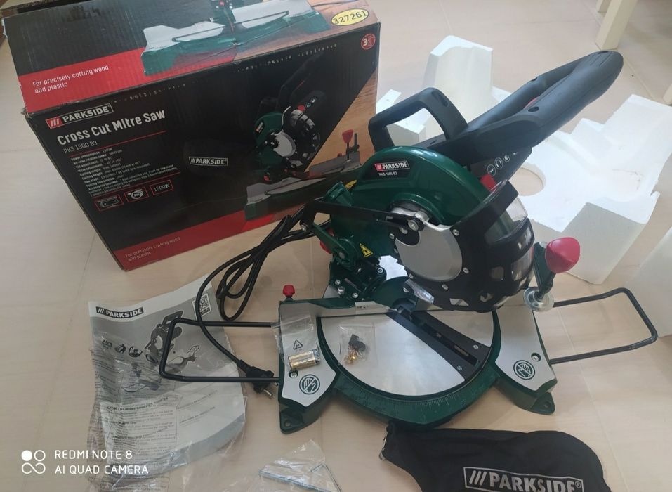 НОВА торцовка по дереву с Германии Parkside PKS 1500/пила торцовая