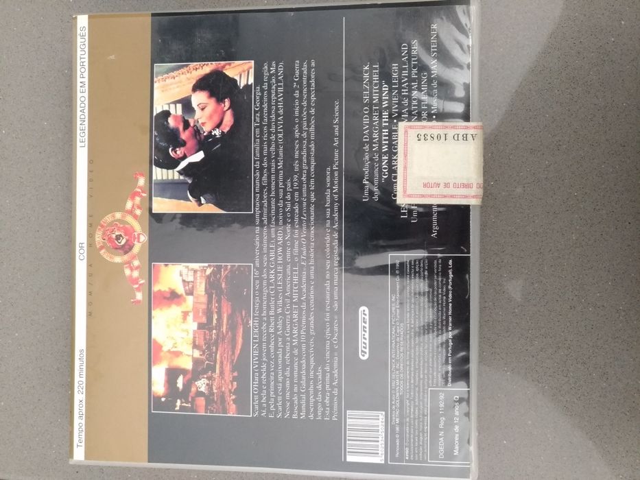 VHS e tudo o vento levou