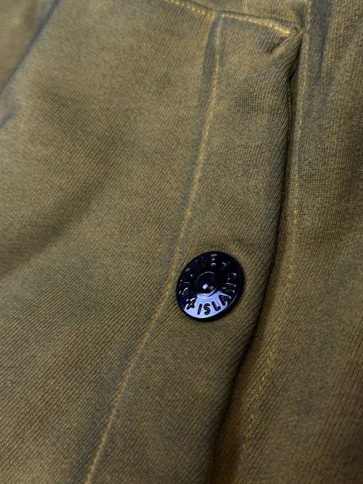 Stone Island x Supreme Off Dye Cotton Hoodie