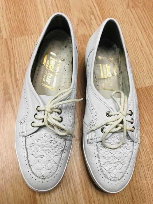 Туфли jacotur натур кожа р.36-37 ст.24/23,5см Дания для танцев