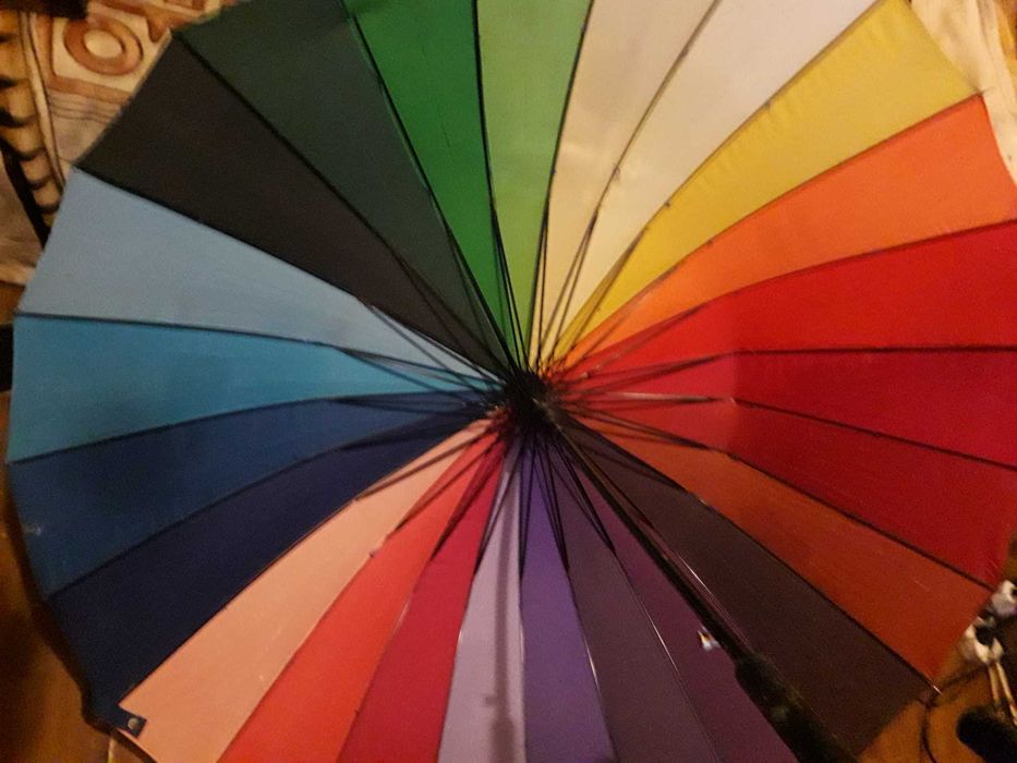 parasolka kolorowa