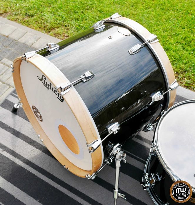 ‼️ Perkusja Ludwig Centennial Maple 20", 12", 14", 16" Trans Black ‼️