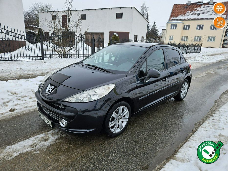 Peugeot 207 Opłacony Zdrowy Zadbany Serwisowany Po Serwisie 1Wł