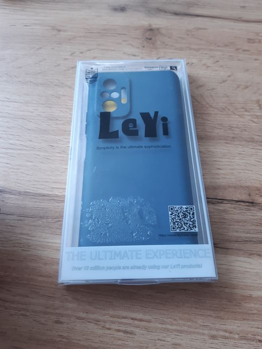 Etui xiaomi redmi note 10 pro case niebieski, szkło ochronne zestaw
