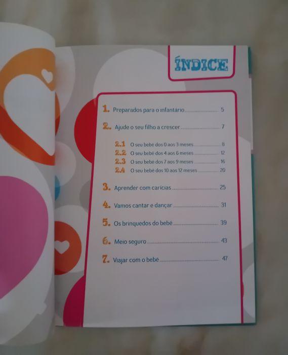 Livro semi-novo Bebé