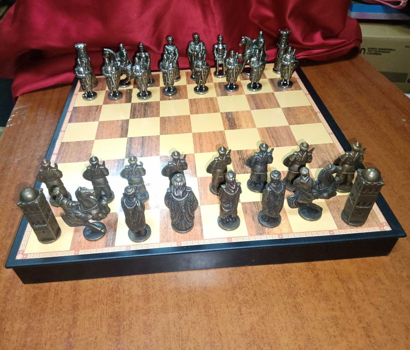 Jogo de Xadrez Medieval