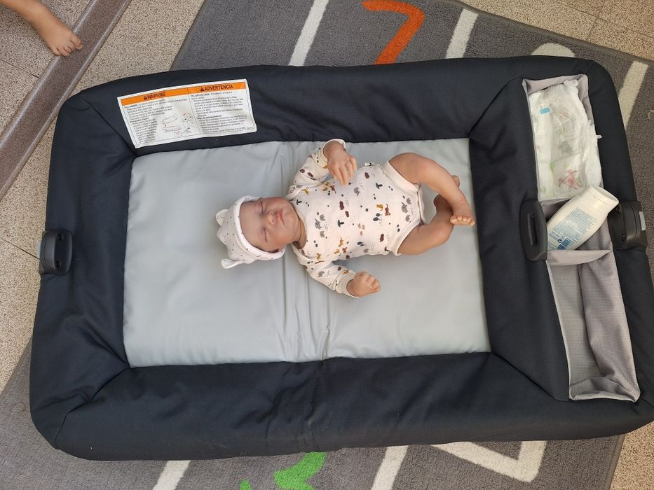 Кокон-пеленатор chicco fastasleep з сумкою, сірий