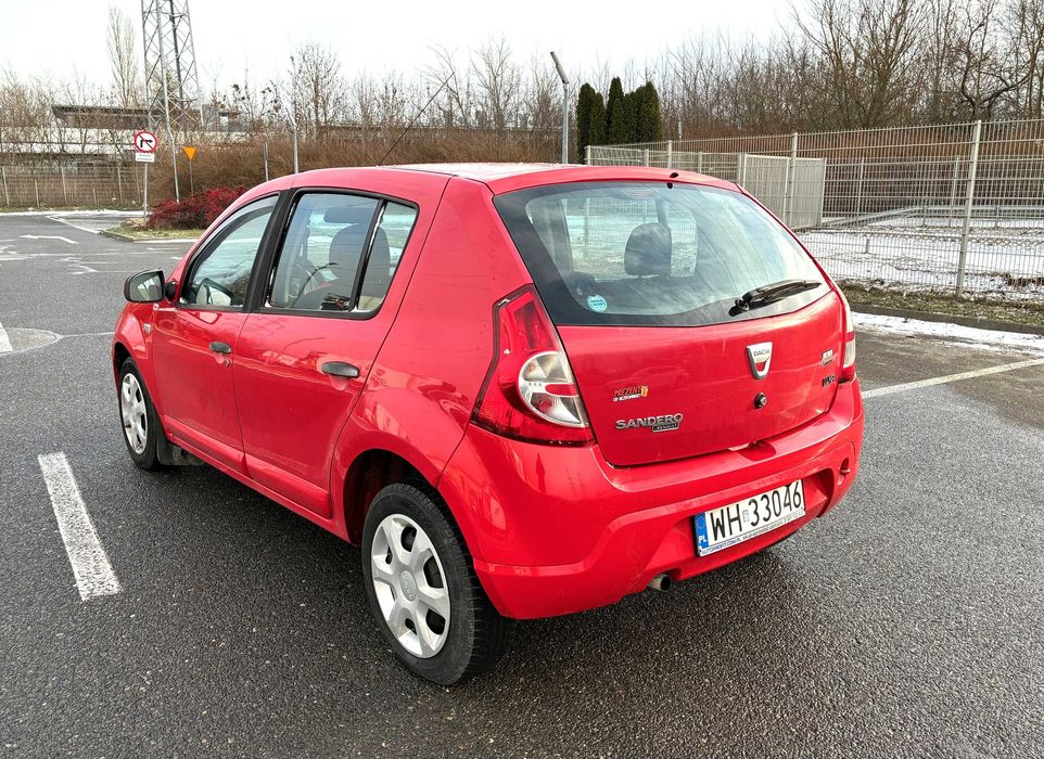 Dacia Sandero 1.4 MPi Najbogatsza Wersja Laureate Klimatyzacja Kamera