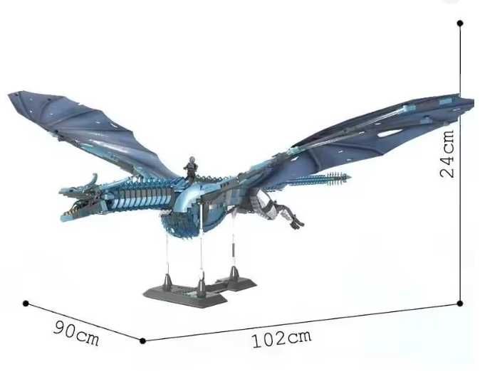 Конструктор сумісний з LEGO Гра престолів Крижаний дракон Візеріон