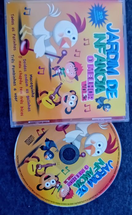 CD música para crianças