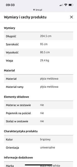 Łóżko młodzieżowe 90x200