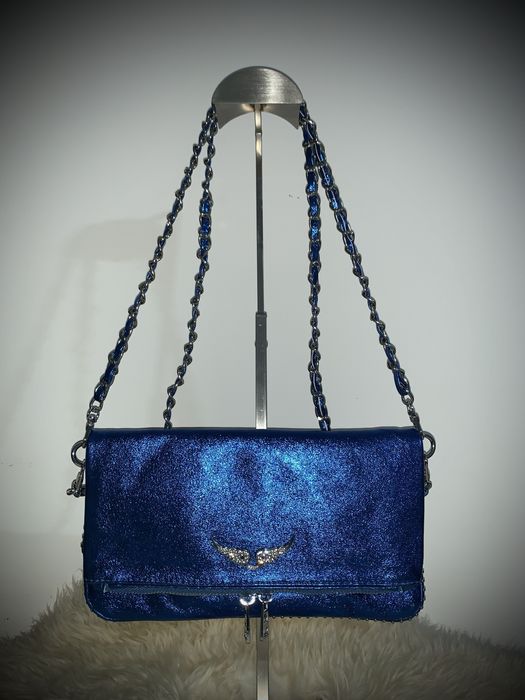 Mala Zadig & Voltaire - Azul Metalizada