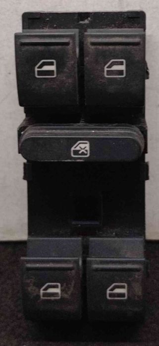 Comando / Botão / Interruptor Vidros Frente Esquerdo 1K4959857A - VW PASSAT B6