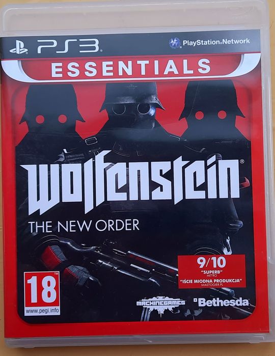 Wolfenstein The New Order PlayStation 3 (PS3) pudełkowa PL wydanie