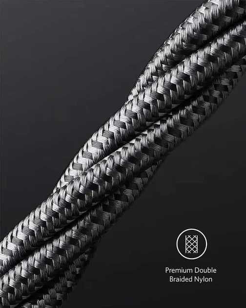 Кабель Anker Nylon 100W - довжина 1м/1.8м (A8757)