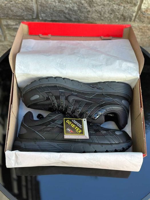 ‼️Кросівки Nike P-6000 All Black Gore-Tex