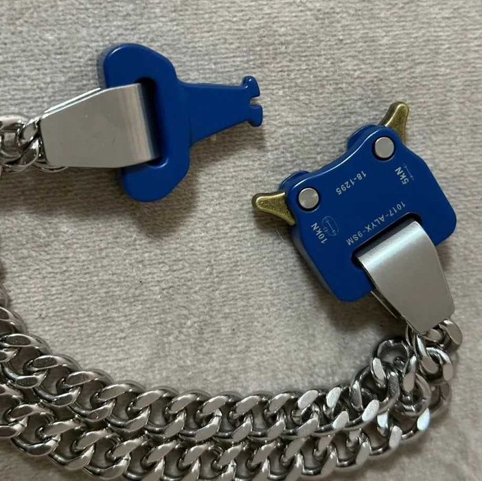 Браслет Alyx double chain синий