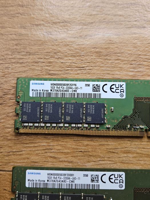 Samsung 32 gb 2 x 16 DDR4 3200 частота оперативная память гарантия