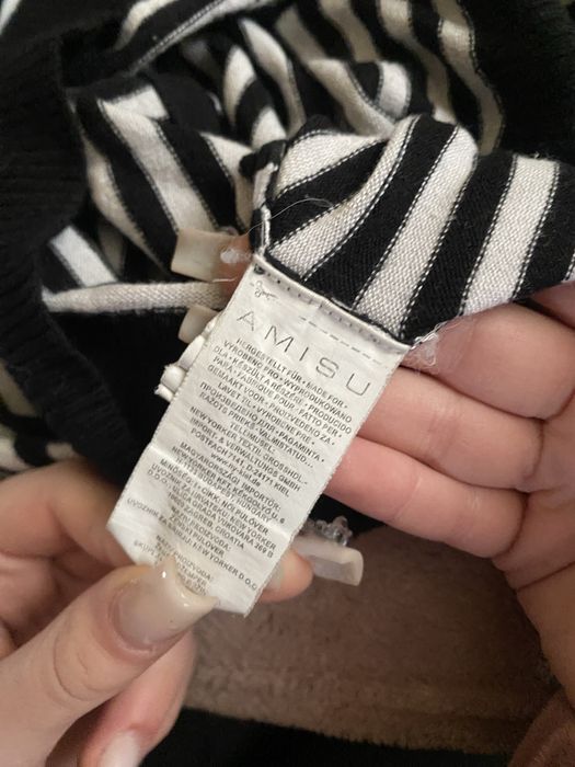 Вінтаж кофтинка у полоску, розмір S