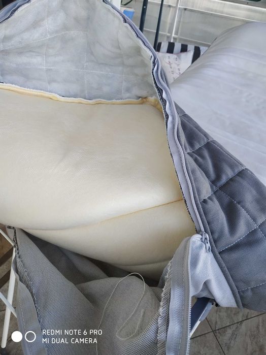 Pokrowiec z materaca Ikei 80x200