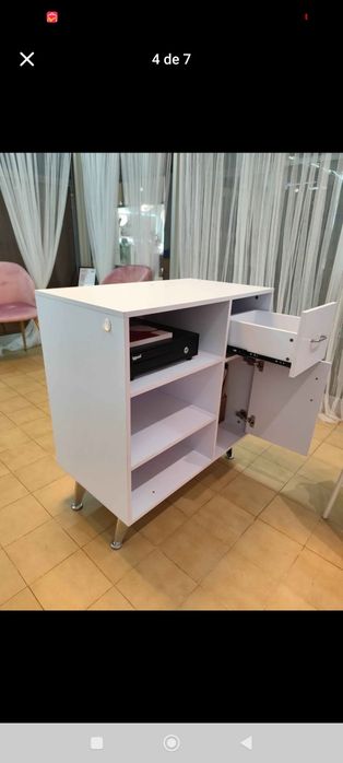 Balcão de recepção