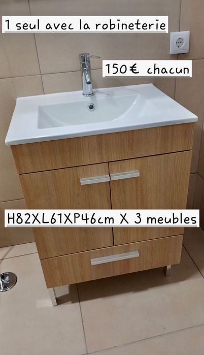 Moveis casa de banho com lavatório  NOVO