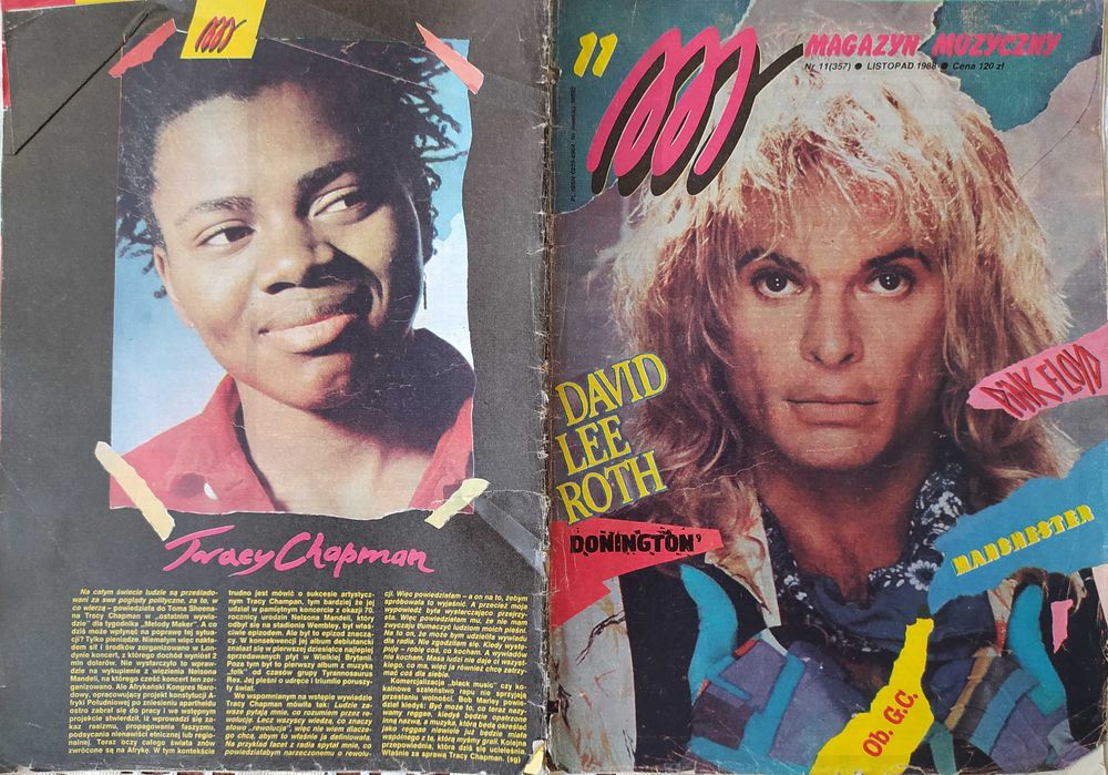 "Magazyn Muzyczny" - 6 numerów z 1988 i 1989roku