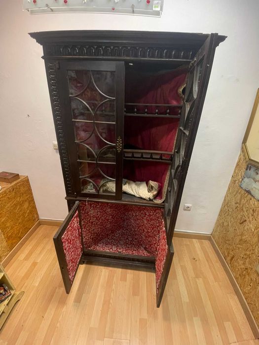 Movel Antigo, Cantoneira estilo Holandês, 193X98X63 cm